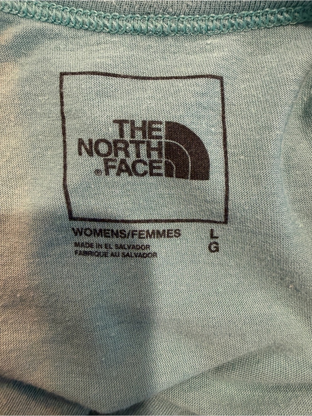 The North Face Women’s Logo Tank Top Large Blue Teal Sleeveless Outdoor Hiking - Picture 8 of 8